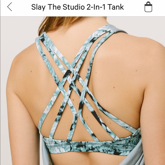 Lulu Lemon Slay The Studio 2-in-1 Tank - Picture 5 of 5